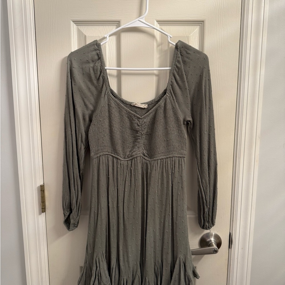 Altar’d State Sage Mini Dress